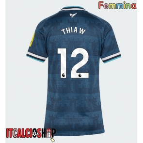 Newcastle United Malick Thiaw #12 Seconda Maglia Femmina 2026-27 Manica Corta